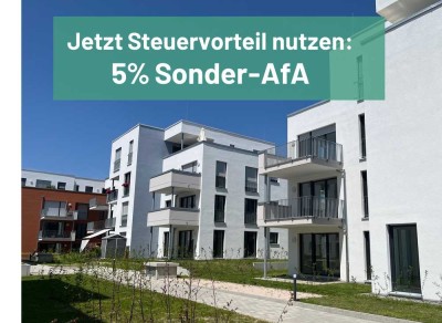 PERFEKTE KAPITALANLAGE: Neubauwohnung mit Garten & Stellplatz!