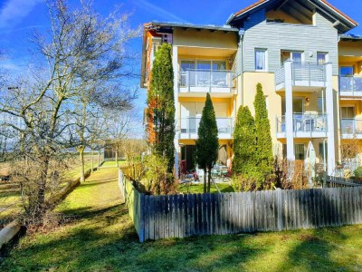 Stilvolle, gepflegte 2-Raum-Erdgeschosswohnung mit EBK in Haag in Oberbayern