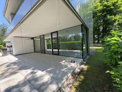 Wohntraum! luxeriöse 2 Zimmer Gartenwohnung an der Salzach in Aigen Salzburg Stadt