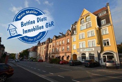 DIETZ: 2-Zimmer-Wohnung im 4. Obergeschoss- Einbauküche bei Bedarf - kein Balkon kein PKW-Stellplatz