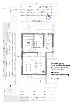 3-Zimmer-Neubauwohnung mit Garten in einem 9-Parteienhaus