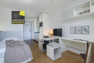 CAMPO NOVO Business - Die angenehme Unterkunft auf Zeit! Single Suite in Freiburg! All-inclusive!