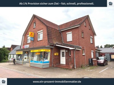 Wohn- und Geschäftshaus mit Potenzial – Refugium für Wohnen & Arbeiten unter einem Dach in Hemmoor