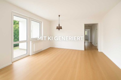 Erstbezug nach Sanierung mit Einbauküche und Balkon: attraktive 3,5-Zimmer-Wohnung in Alfdorf