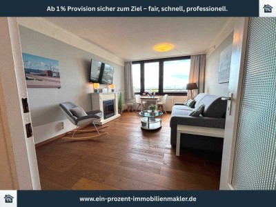 Moderne Wohlfühloase mit Elektrokamin, Badewanne und Meerblick in Wendtorf