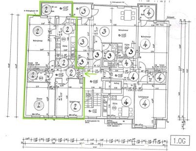 3 Zi-Whg. mit 1 Balkon zum Hof + Aufzug nahe dem Florakiez in gepflegtem Haus