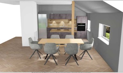 4 Zimmer Wohnung mit großem 11 qm Balkon