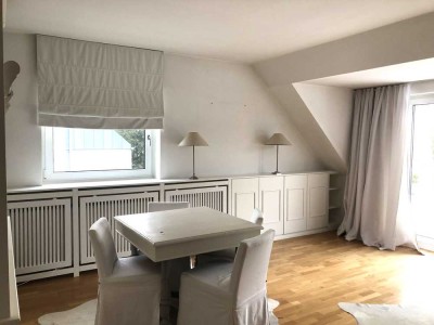Maisonette in Düsseldorf-Wittlaer – vermietet, mit Balkon, TG & 1,2 %-Darlehen übernehmbar