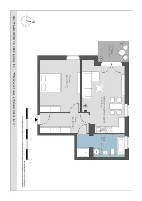 Etwas besonderes: Exklusive Zwei-Zimmer-Wohnung mit eigenem Gartenanteil