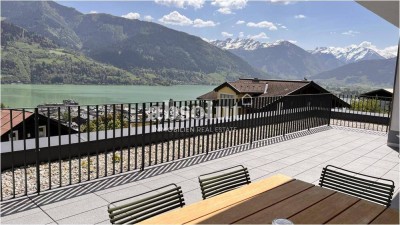 Luxus Wohnung mit 2 SZ und großer Terrasse und 100% Seeblick in Zell am See! Touristische Vermietung