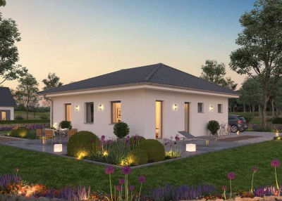 Kompakter Bungalow mit Walmdach. Inkl. Technik- und Finishpaket!!! Ohne Grundstück!!!