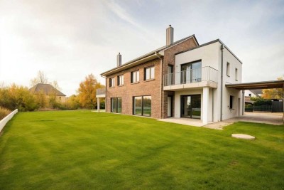 Neubau-Erstbezug: Stilvolles, energieeffizientes Traumhaus mit Garten in Weferlingen! Provisionsfrei