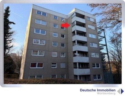 Schöne 2 Zimmer Wohnung (6.OG) mit Aufzug und TG Platz in Waiblingen