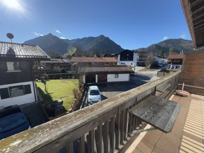 Wohnen mit Aussicht – Helle 3-Zimmer-Wohnung mit Blick auf die Brecherspitz