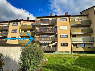 Großzügige 3-Zimmer-Wohnung mit zwei Balkonen, Garage und Stellplatz