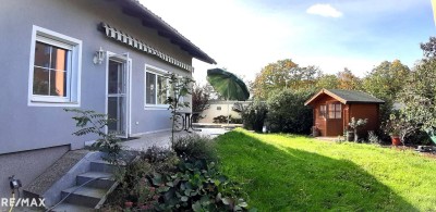 Bungalow in attraktiver Lage. Wohnen auf einer Ebene, gemütlich und modern zugleich.