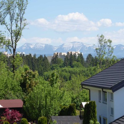 Helle 2-Zimmer DG - Wohnung mit Gartenanteil Sondernutzung in Wangen-Herfatz zu verkaufen