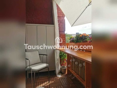 Tauschwohnung: Schöne 3-Zimmerwohnung in Barmbek mit 2 Balkonen