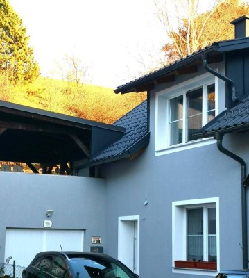 Einfamilienhaus mit Garten und Terrasse