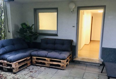1-Zimmer-Wohnung mit privatem Eingang und Terrasse