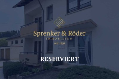 RESERVIERT: Bezugsfreie Erdgeschosswohnung mit Terrasse und zwei Außenstellplätzen