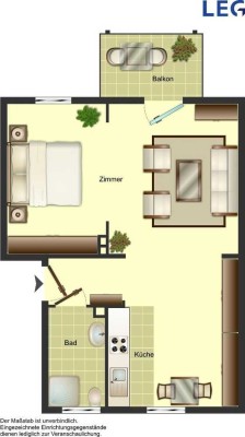 Gemütliche 2 Zimmer in Herford!