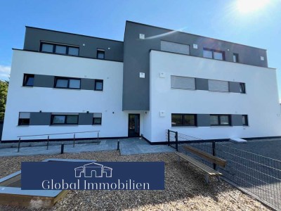 Neubau: Exklusive 3,5-Z.-WHG mit erstklassiger Ästhetik, High-End Architektur + TG-Platz u. Balkon