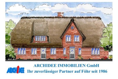 Wunderschöne Reetdachhaushälften in Nieblum