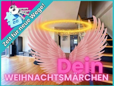 WOLKE 7=MEIN ZUHAUSE: 3,5-Zi. GALERIEWOHNUNG in SCHWAIKHEIM inkl. Holzofen, EBK, Stellplatz, Balkon!