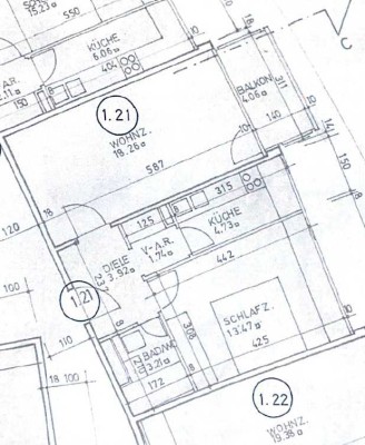 Voll-möblierte 2-Raum-Wohnung mit geh. Innenausstattung mit Balkon und EBK in München Milbertshofen