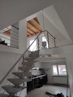 Dachterassen Wohnung mit Blick über Fulda