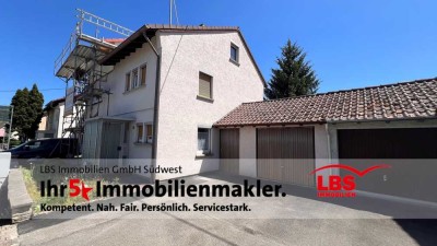 HOBBYHANDWERKER /-INNEN AUFGEPASST...
Doppelhaushälfte mit sonnigem Grundstück