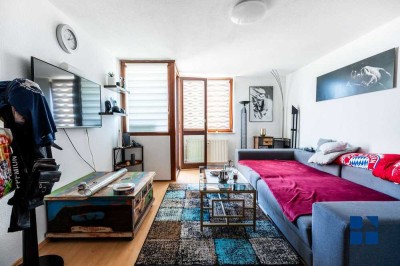 Moderne 1-Zimmer-Wohnung mit Balkon und Garage in Kornwestheim