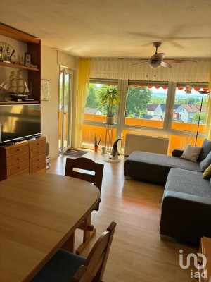Gepflegte 3-Zimmer Wohnung mit Balkon & Garage in ruhiger Lage von Affalterbach-Wolfsölden