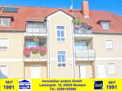 Moderne 2-Raum-Wohnung mit PKW-Stellplatz - ca. 4 km nördlich von Bautzen