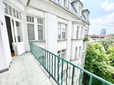 TOPLAGE | TRAUMHAFTE ALTBAUWOHNUNG MIT BALKON | HELLE 4 ZIMMER | U-BAHN-NÄHE