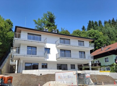 Exklusive 3-Zi-Neubauwohnung mit Sonnenbalkon in Mondsee-Tiefgraben