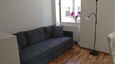 MÖBLIERT und AUSGESTATTETE Wohnung zur MITTELFRISTIGEN Miete (3-6 Monate) - helles Apartment in ruhiger Bestlage (3. Bezirk); GESAMTMIETE (inkl. Strom, Wasser, Internet)