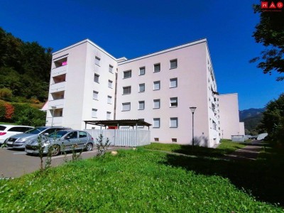 Großzügige 3-Raumwohnung mit Loggia am Murufer!