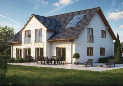 KfW-40-Neubau in Ammersbek – Moderne Doppelhaushälfte mit nachhaltigem Wohnkomfort