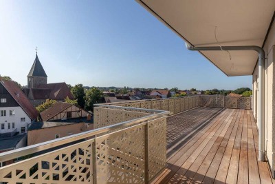 Außergewöhnliche Penthouse-Wohnung - Mitten im Leben von Bramsche aber trotzdem ruhig