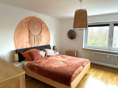3-Zimmer-Wohnung nahe Olympiapark & BMW für 3 Monate zur Untermiete