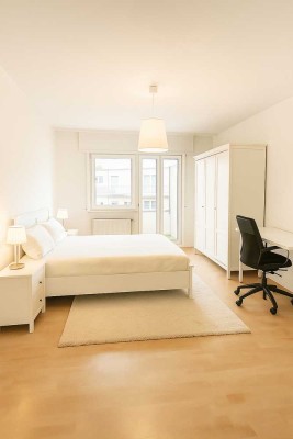 Möbliertes, saniertes 19m2 Zimmer in Mannheim (3er WG - 90m2)