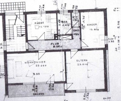 3 Zimmer Erdgeschosswohnung mit Balkon in Heidenfeld