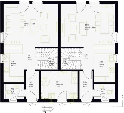 Doppelhaus in exponierter Stadt - Lage!