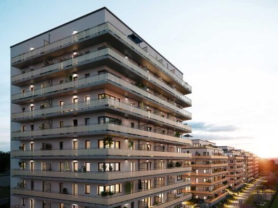 Großzügige, moderne 2-Zimmer-Wohnung mit Balkon – In Kürze bezugsfertig!