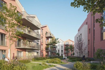 Komfortabel & barrierefrei: 2-Zimmer-Wohnung mit Wintergarten im Schnellermühlen Quartier