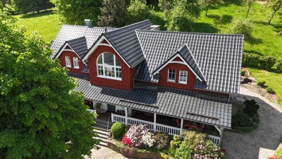 Familientraum in skandinavischem Stil