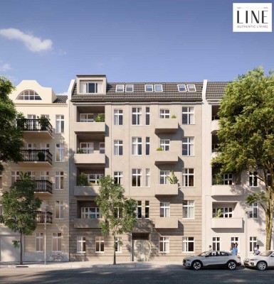Central Line – WE4: Spacious 3-Room Altbau Apartment with Balcony in LINE 57