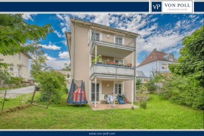 Attraktive 4 Zi.-Gartenwohnung mit Einbauküche und Stellplatz